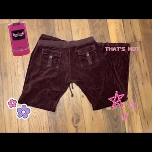 Vintage Juicy Couture ~Pockets~ Velour Sweatpants